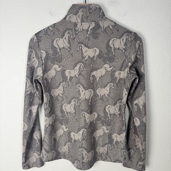 Kerrits Women’s Horse Print Half Zip Pullover - Picture 5 of 8